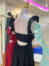 Flutter Sleeves Hollow Out Long Tiered Maxi Dress